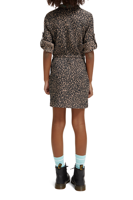 JACQUARD EMBROIDERY SHIRT DRESS CREATURES OF THE NIGHT JACQU 3