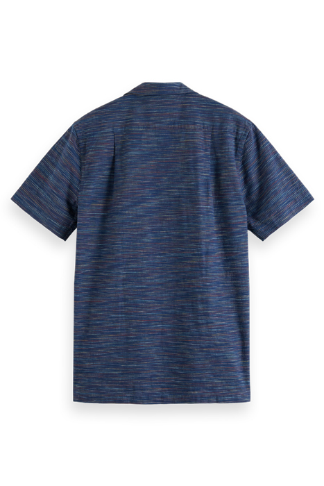 SPACED-OUT HORIZONTAL STRIPE SHIRT MULTI BLUE STRIPE 5