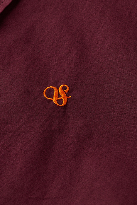 ESSENTIAL SOLID POPLIN SHIRT BERRY WINE 3