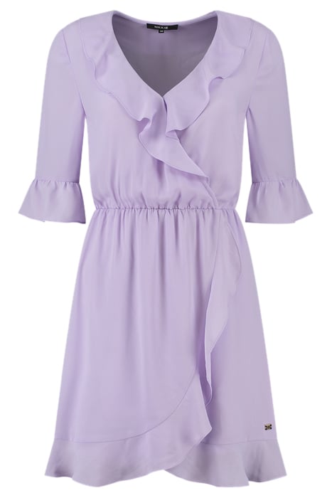 JORI RUFFLE DRESS LILAC 1