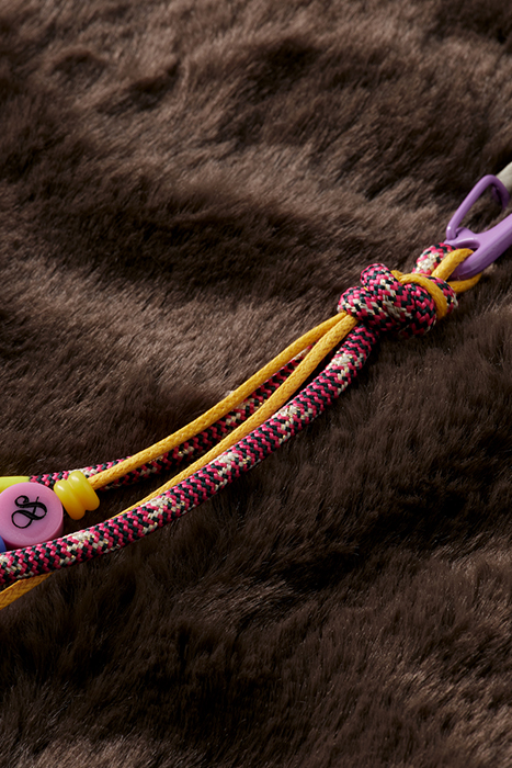 FAUX FUR TRUCKER JACKET DARK CHOCOLATE 10