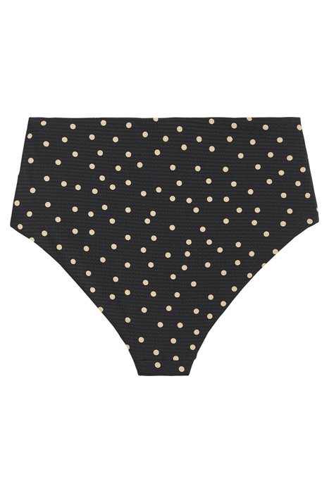 S HAPPY DOTS HIGH WAIST BOTTOM BLACK 4