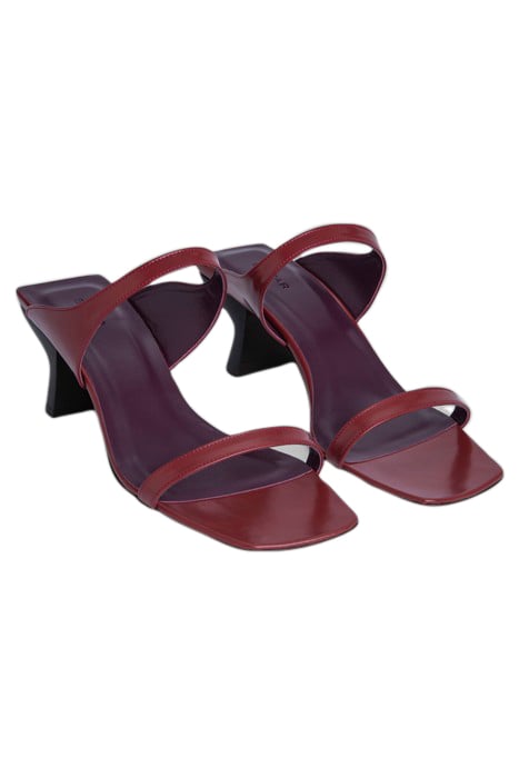 PAOLA RED SEMI PATENT LEATHER 2