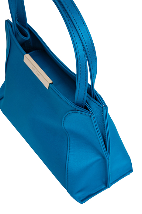 CHARLOTTE ELECTRIC BLUE SATIN 2