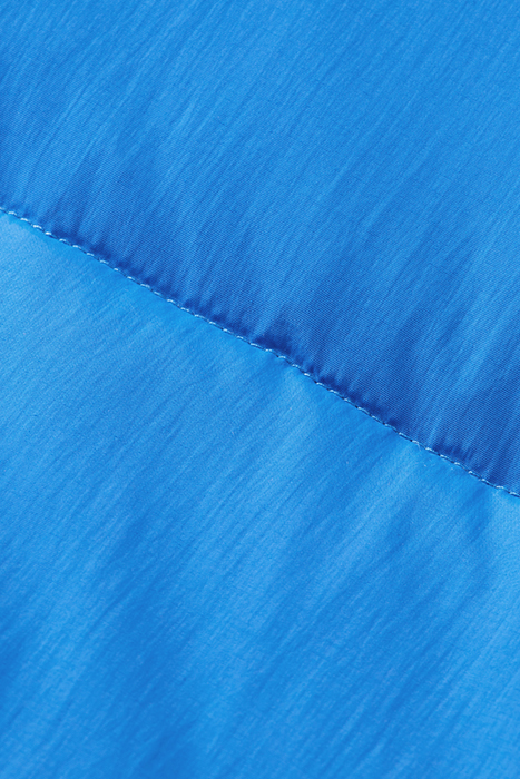 MID LENGTH FABRIC MIX PUFFA JACKET RHYTHM BLUE 10