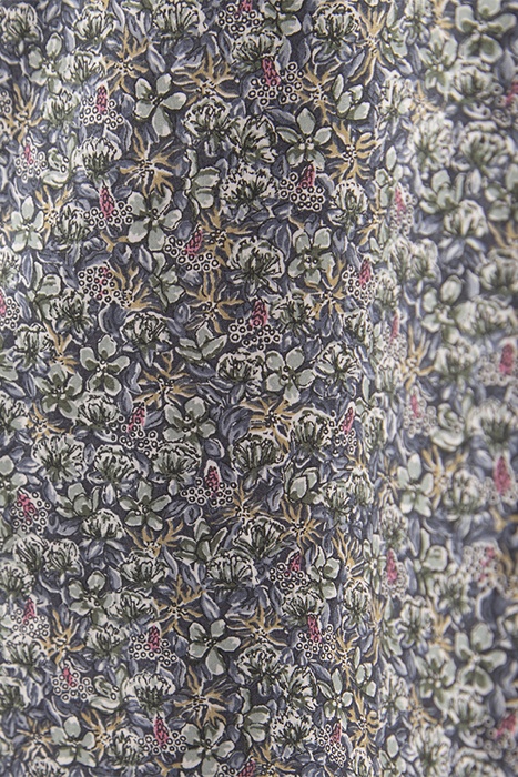 BOY'S GREEN LIBERTY MICRO FLOWER SHIRT 6