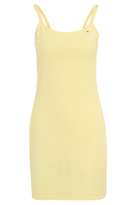 BRILLON SPAGETTI STRAP DRESS FRENCH VANILLA 4