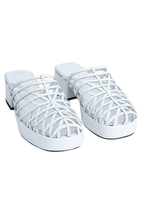 NORMAN WHITE GRAINED LEATHER 2