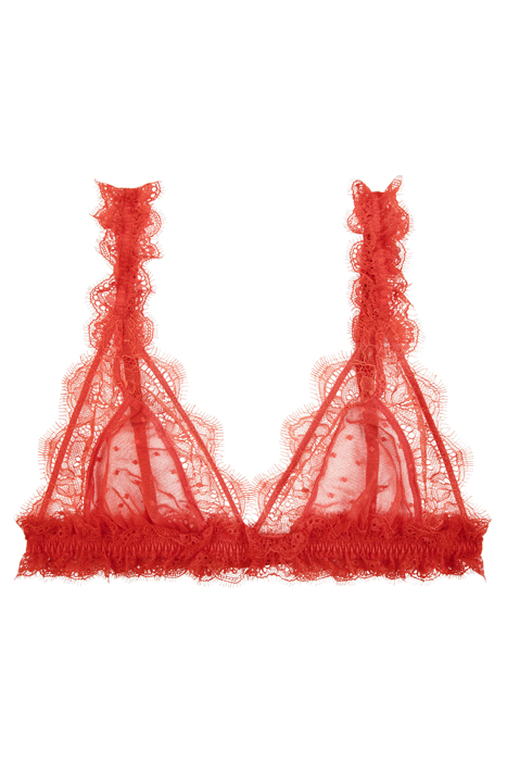 LOVE LACE BRA RED 2