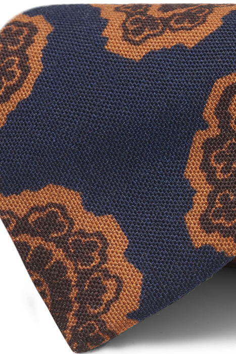 NAVY PAISLEY TIE 2