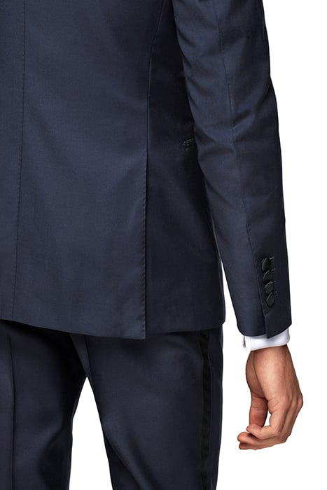 MID BLUE THREE-PIECE LAZIO TUXEDO MID BLUE 10