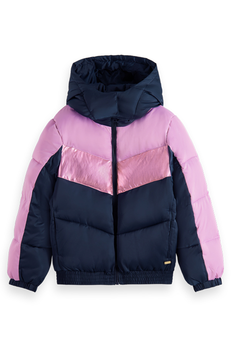 METALLIC COLOURBLOCK JACKET COLOURBLOCK 4