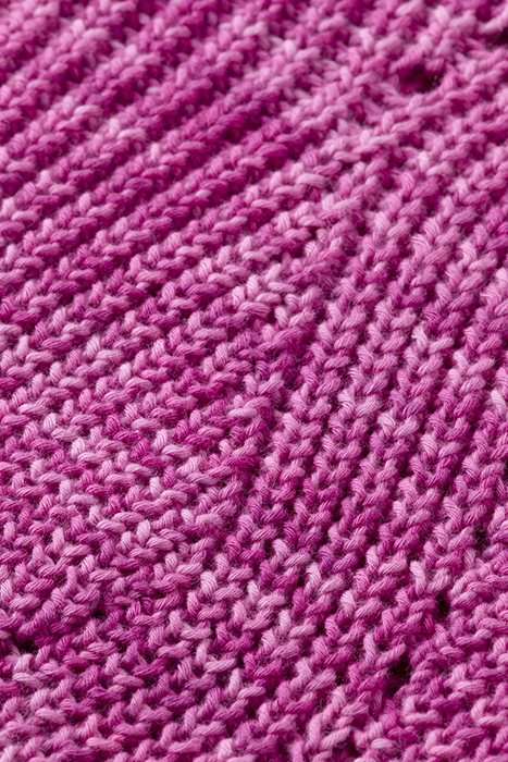 STRUCTURED PULLOVER VINYL VIOLET MELANGE 7