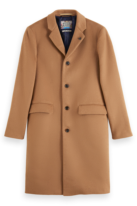CLASSIC WOOL BLEND OVERCOAT CAMEL 4