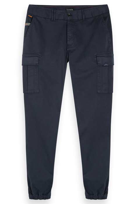 STUART - SLIM-FIT WASHED STRUCTURED CARGO PANTS NIGHT 4