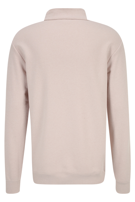 LISBON GRAPHIC HALF-ZIP SWEATER OATMEAL MELANGE 5