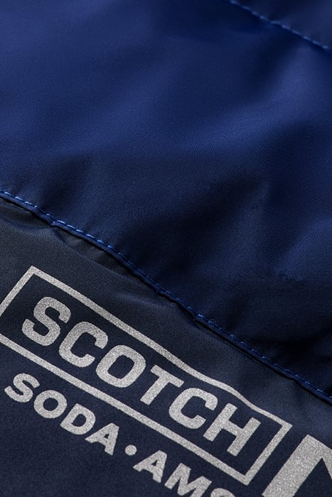 MID-LENGTH WATER REPELLENT PADDED JACKET NAVY 10