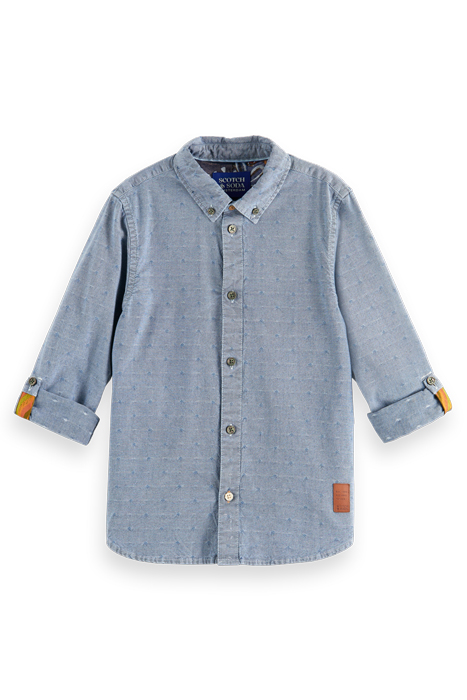 TEXTURED SMART INDIGO SHIRT INDIGO 4