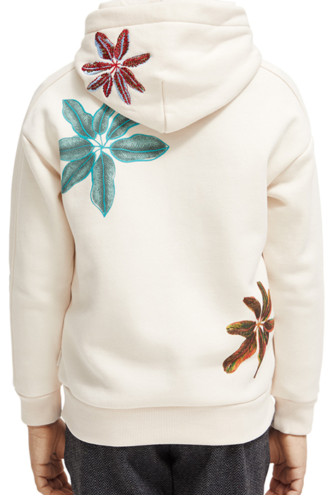 OVERSIZED FIT PLACED ARTWORK HOODIE CONTAINS ORGANIC COTTON  2