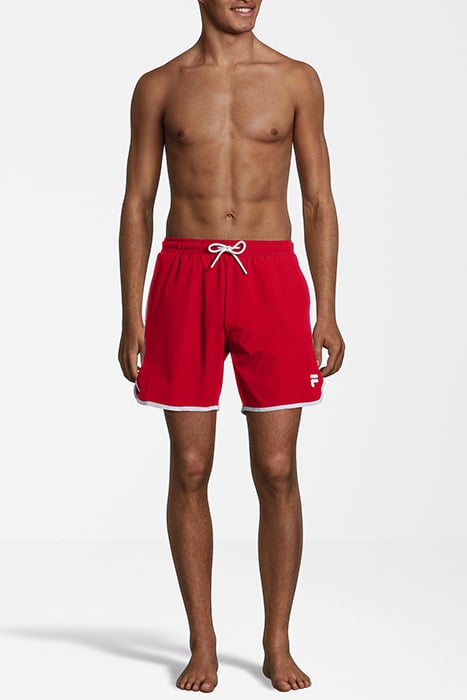 SCILLA BEACH SHORTS TRUE RED 3