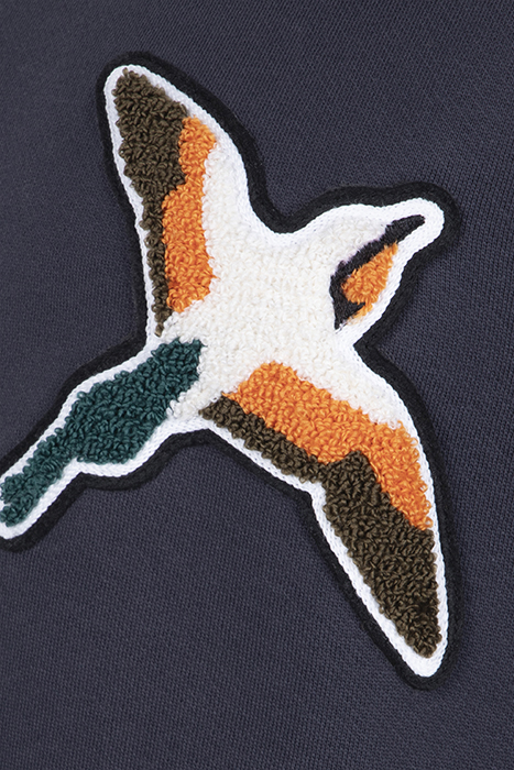 VARSITY BIRD SWEATSHIRT FADED BLACK 3