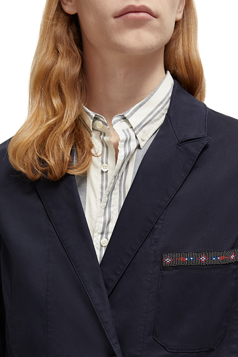 BEAD-TRIMMED WORKWEAR BLAZER NIGHT 6