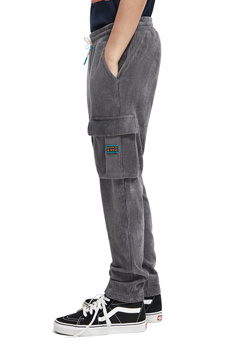 CORDUROY CARGO SWEATPANTS CONTAINS ORGANIC COTTON ANTRA 6