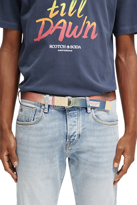 REVERSIBLE PRINTED TAPE BELT BLURRED LANDSCAPE 4