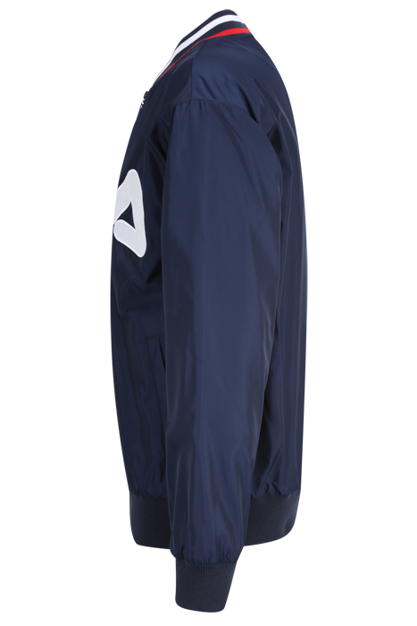 LOGRONO LOGO BOMBER JACKET BLACK IRIS 7