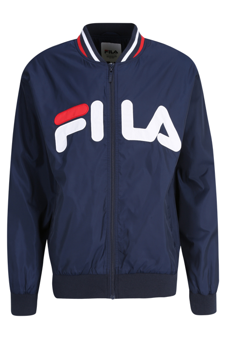 LOGRONO LOGO BOMBER JACKET BLACK IRIS 4