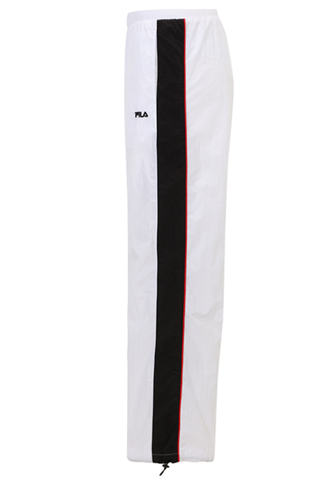 LAGES OVERSIZED TRACK PANTS BRIGHT WHITE-BLACK 7