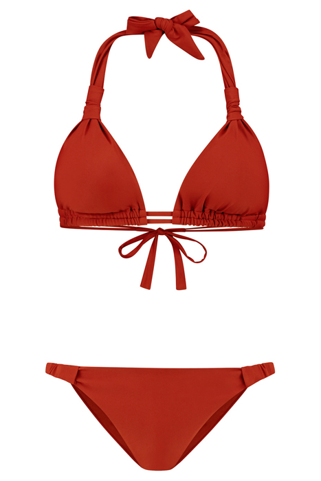 BIBI BIKINI SET OCHRE BROWN 4