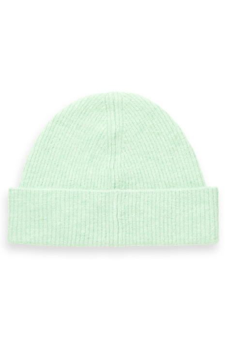 SOFT RIB-KNIT BEANIE LIGHT MINT 8
