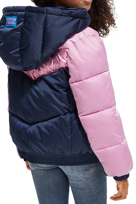 METALLIC COLOURBLOCK JACKET COLOURBLOCK 2