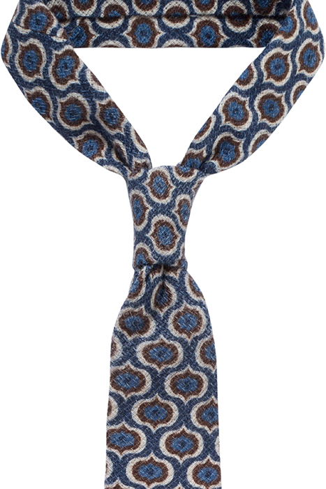 NAVY GRAPHIC TIE NAVY 2