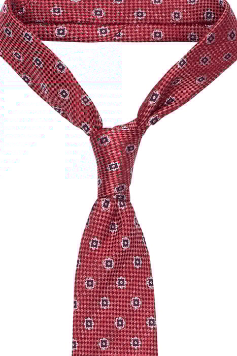 RED GRAPHIC TIE RED 2