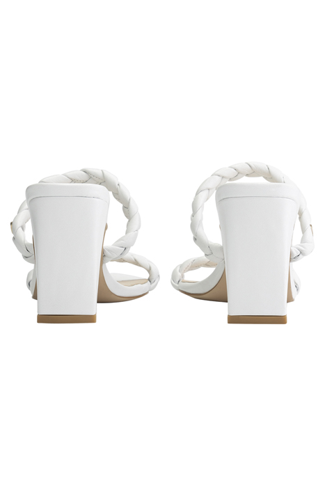 BRAIDED MULES STAR WHITE 3