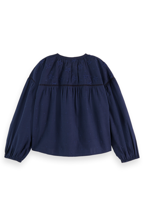 BRODERIE ANGLAISE STAR TOP NIGHT 5