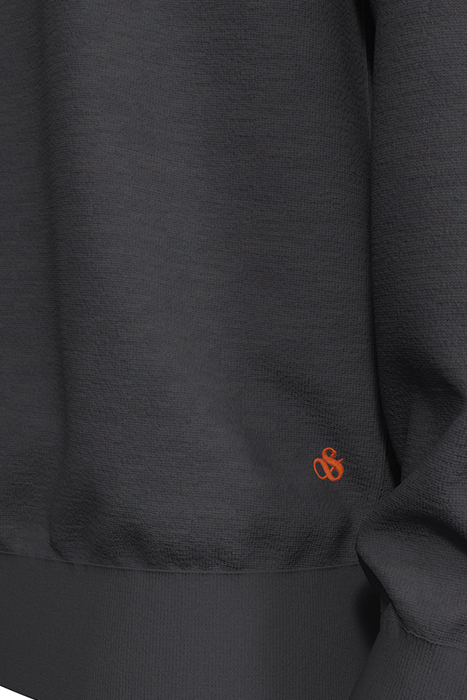 REGULAR FIT TURTLENECK PULLOVER IN MERINO WOOL MOONDUST 3