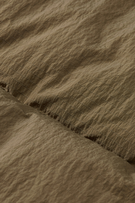 HOODED PUFFA JACKET KHAKI 9