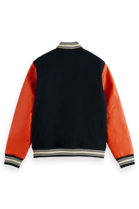 LEATHER COLLEGE BOMBER NIGHT 6