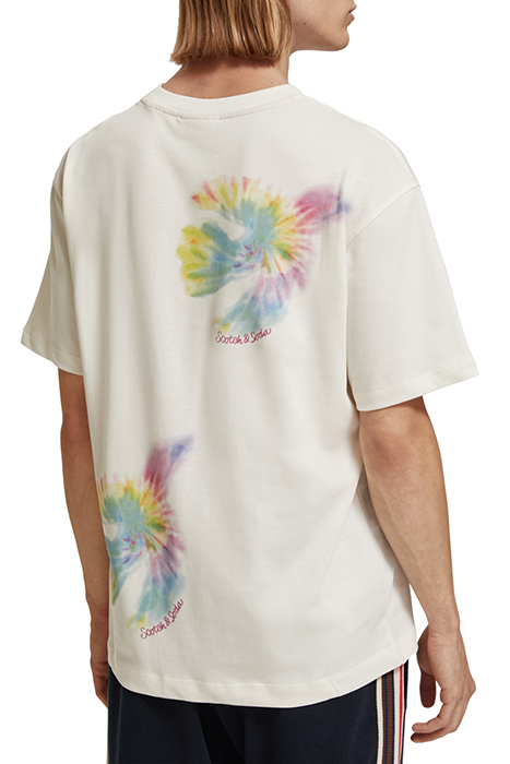 THE FREE SPIRIT PEACE BIRD TIE-DYE ORGANIC COTTON T-SHIRT OF 2