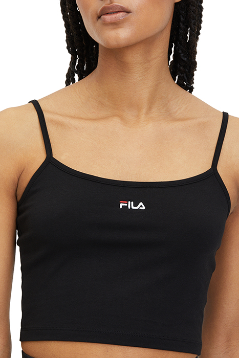 LONI CROPPED SPAGHETTI TOP BLACK 6