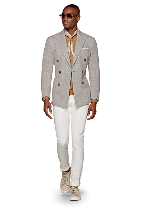 LIGHT GREY HAVANA BLAZER LIGHT GREY 1