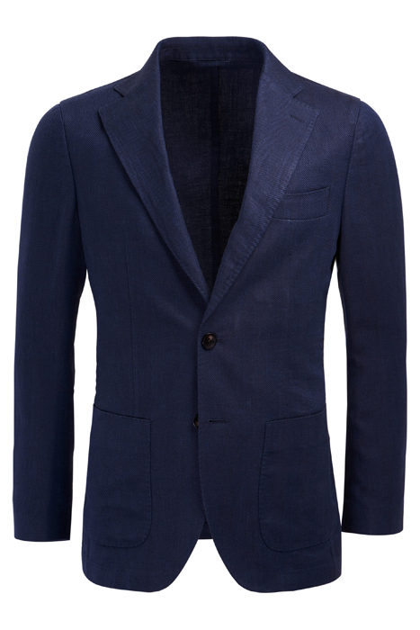 Blue Herringbone Havana Blazer 2