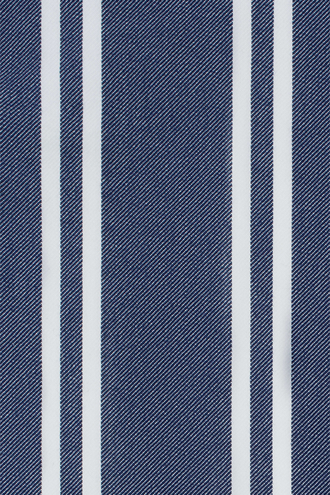 Blue Striped Jort Jacket 4