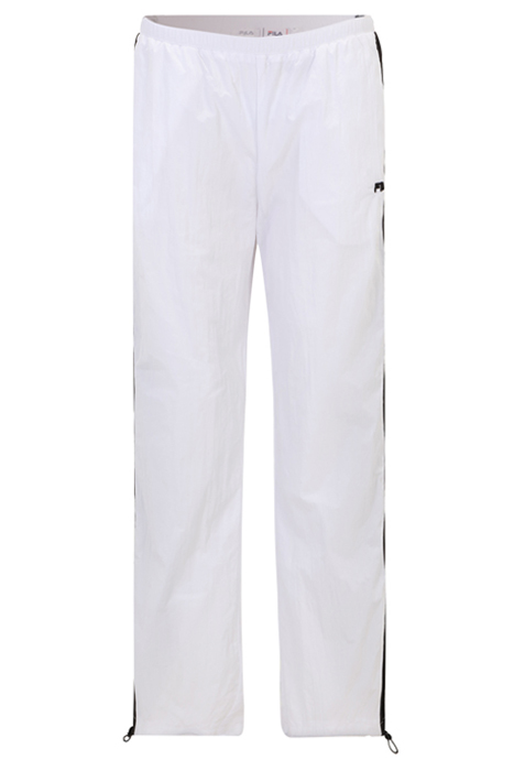 LAGES OVERSIZED TRACK PANTS BRIGHT WHITE-BLACK 4