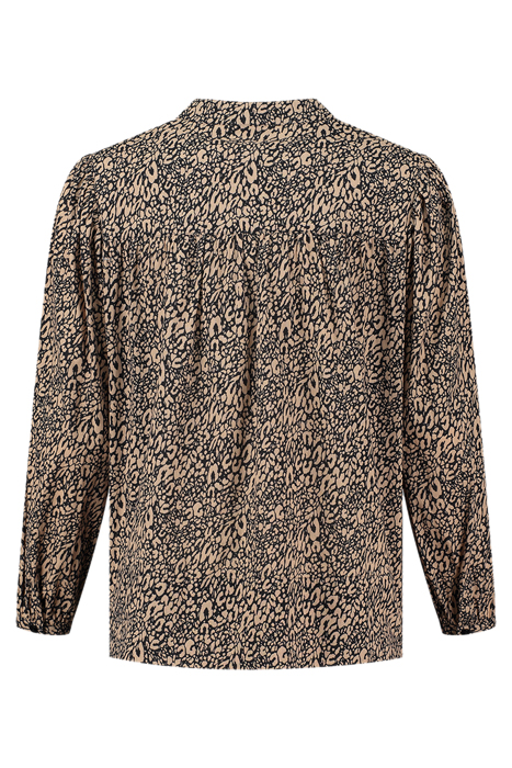ROCHA BLOUSE BLACK/TAUPE 2