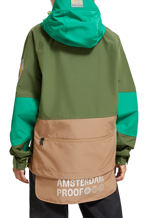 AMSTERDAM PROOF RAINCOAT - FOLDABLE JACKET FOREST 4