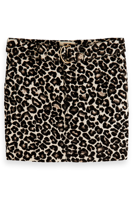 LEOPARD JACQUARD SKIRT ANIMAL 4